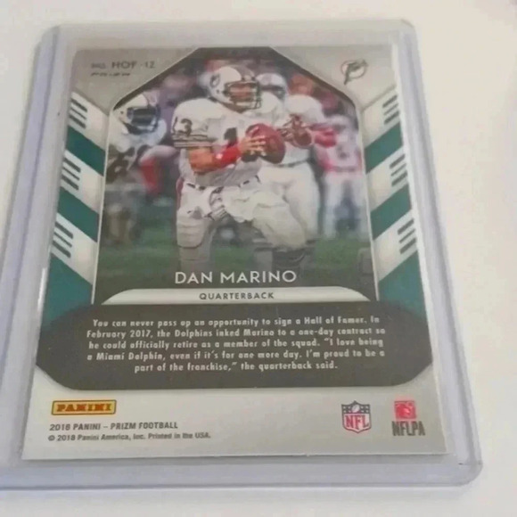 Dan Marino 2018 Panini card..plus 3 bracelets..NWT - Picture 2 of 5